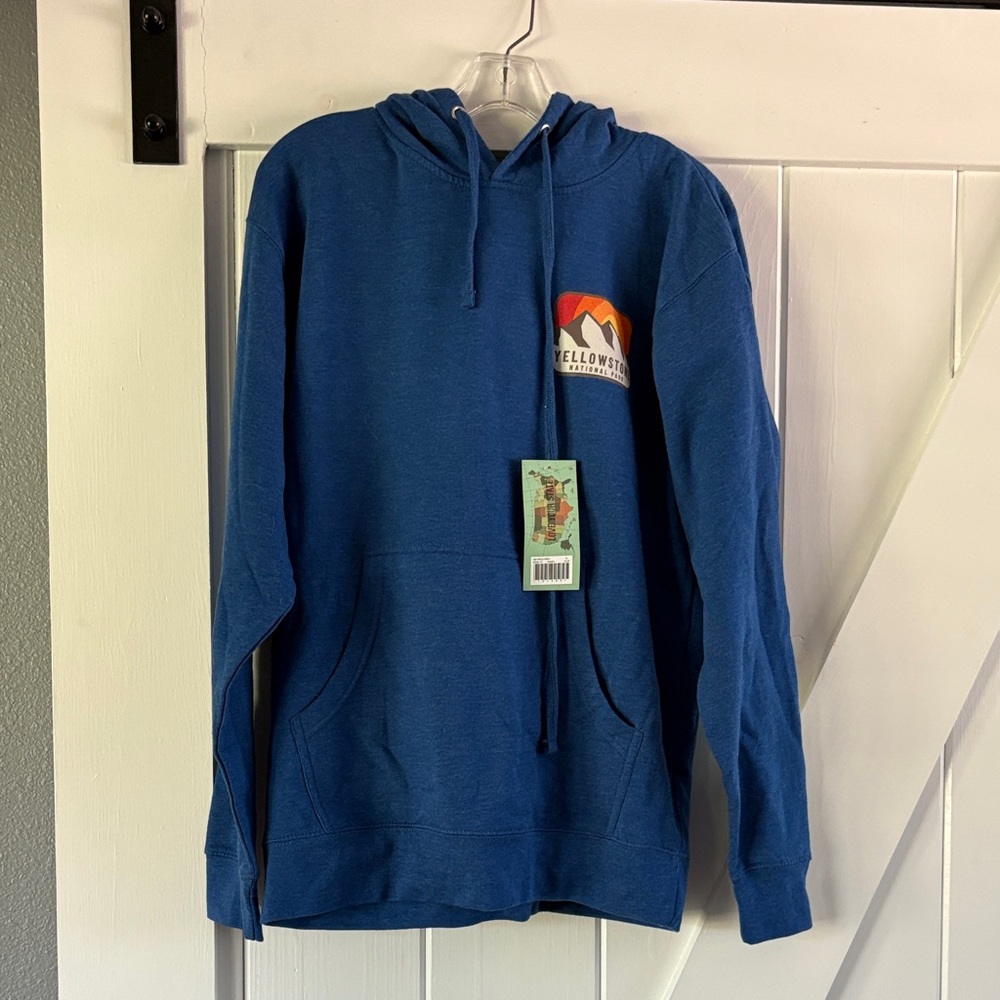 Blue Men's Hoodie